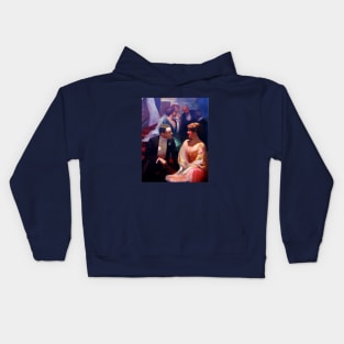 Lovers Talking 1912 Kids Hoodie